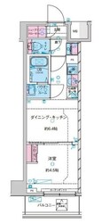 ジェノヴィア鐘ヶ淵の物件間取画像